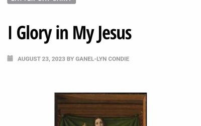 PATHEOS Interfaith I GLORY IN MY JESUS