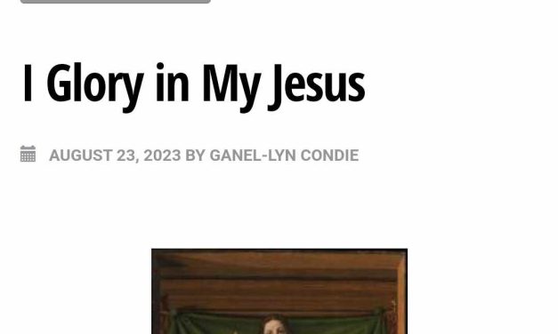 PATHEOS Interfaith I GLORY IN MY JESUS